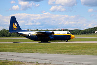 Blue Angles Arrive Stewart Airport